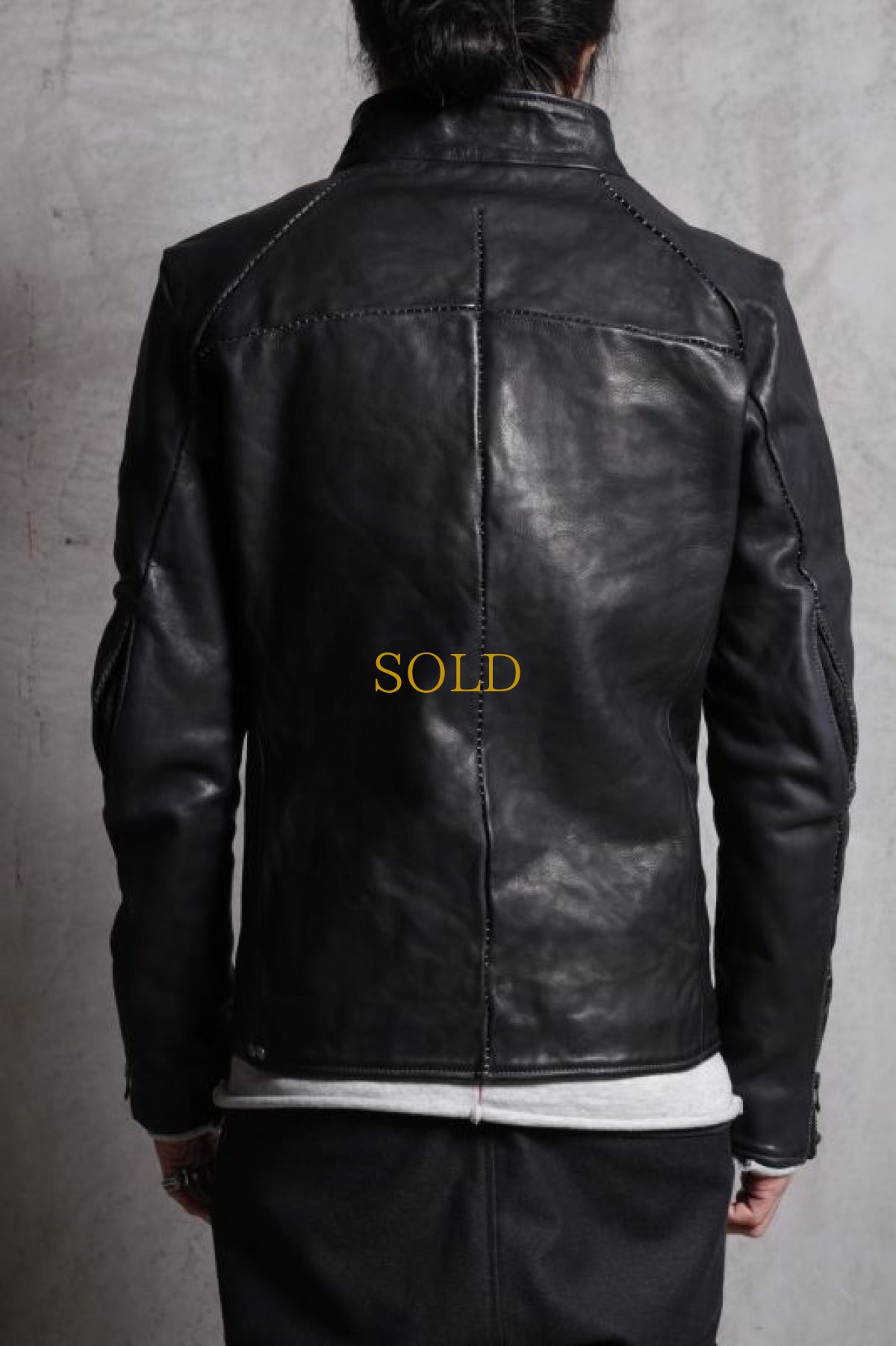 画像3: LINEA_F by incarnation インカネーション /  MMXVIII-41277 Raglan darts shoulder zip front blouson lined (3)