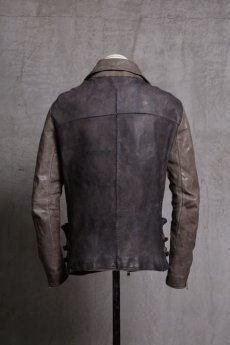 画像2: incarnation / インカネーション /  11811V-41077 HORSE LEATHER W/BREAST MOTO O/P ARMW/POCKET LINED (2)