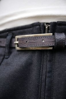 画像8: incarnation / インカネーション / 31713R-8645 HORSE LEATHER BELT BUCKLE SQ #2 0.75'' (8)