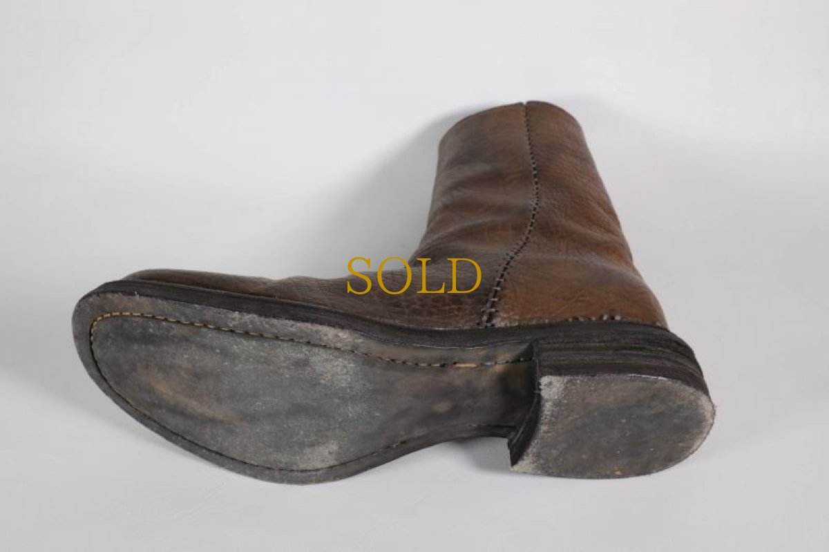 画像11: incarnation / インカネーション /  31413-7285 HORSE BUTT SIDE ZIP BOOTS (11)