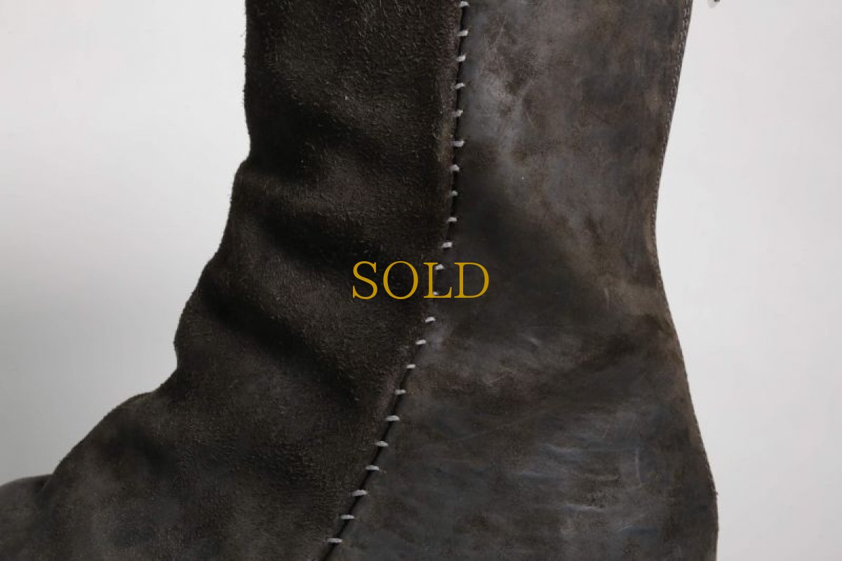 画像9: incarnation / インカネーション /  31613V-7355 HORSE BUTT BACK ZIP HAND STICH LINED LEATHER SOLES (9)