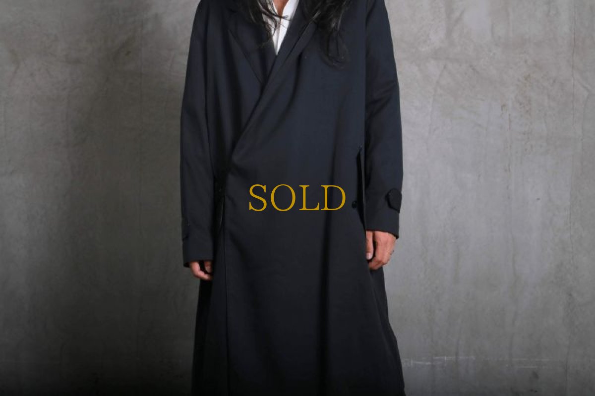 画像4: JUVENILE HALL ROLLCALL / ジュヴェナイルホールロールコール / 1225 / OVER WRAP TRENCHI COAT (4)