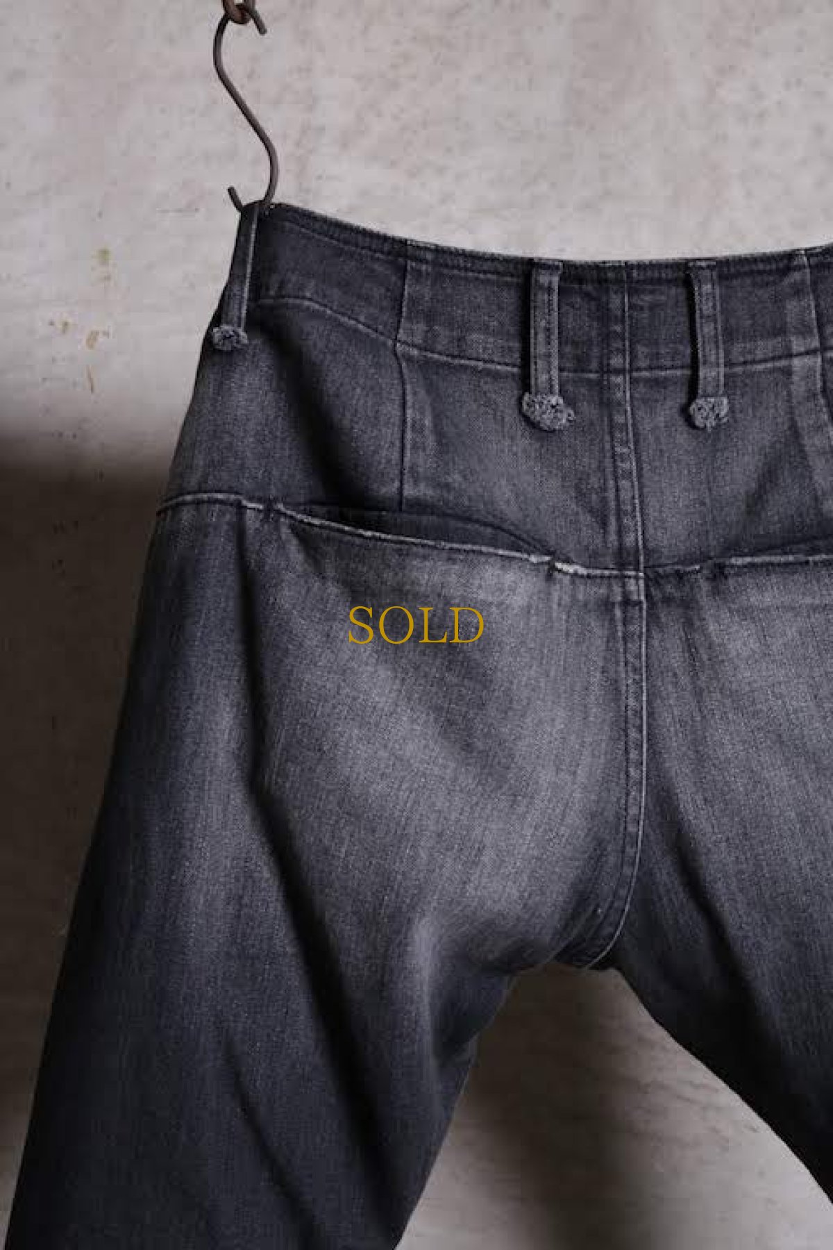 画像10: Thee OLD CIRCUS - 9 - / 9-9191 / "Star Drop" / 13.5oz ストレッチデニム Rot-9 ジョッパーズ クラッシュパンツ (10)