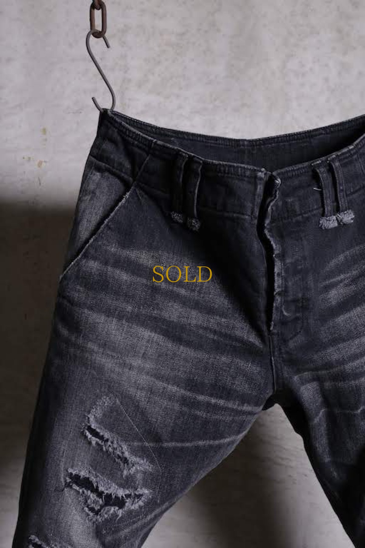 画像7: Thee OLD CIRCUS - 9 - / 9-9191 / "Star Drop" / 13.5oz ストレッチデニム Rot-9 ジョッパーズ クラッシュパンツ (7)