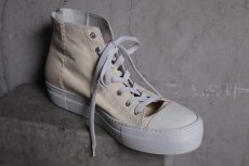 画像2: incarnation / インカネーション /  31810B-7585-WZ CALF LEATHER HI CUT SNEAKER LINED - Garage EDEN Exclusive -  (2)