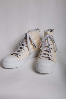 画像3: incarnation / インカネーション /  31810B-7585-WZ CALF LEATHER HI CUT SNEAKER LINED - Garage EDEN Exclusive -  (3)