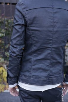 画像7: incarnation / インカネーション / 11882-41252 COTTON93% RUBBER5% ELASTANE2% JEAN JACKET O/P ARM UNLINED (7)