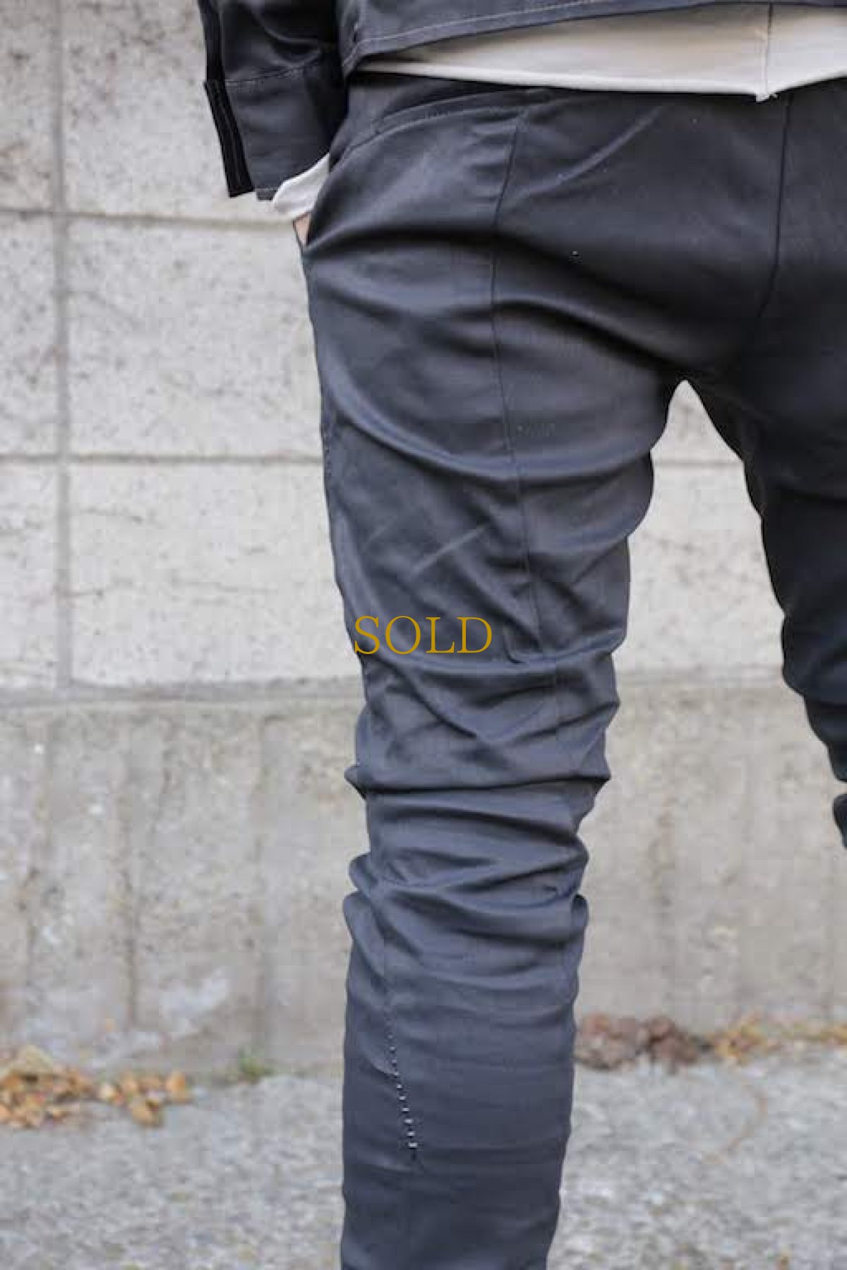 画像15: incarnation / インカネーション / 11882-6402 COTTON 93% RUBBER 5% ELASTANE 2% PANTS LONG DARTS SKINNY (15)