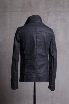 画像2: incarnation / インカネーション / 11882-41252 COTTON93% RUBBER5% ELASTANE2% JEAN JACKET O/P ARM UNLINED (2)