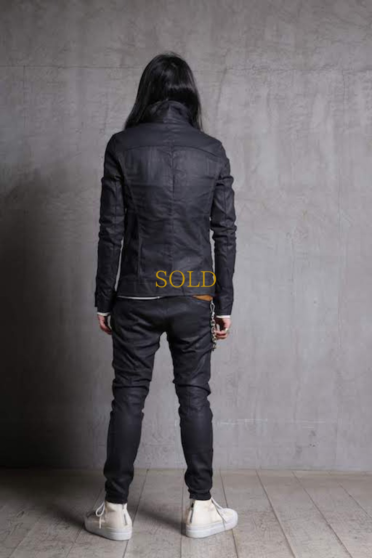 画像6: incarnation / インカネーション / 11882-41252 COTTON93% RUBBER5% ELASTANE2% JEAN JACKET O/P ARM UNLINED (6)