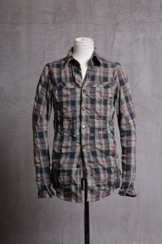 画像12: incarnation / インカネーション / 11873-3352 COTTON80% POLYESTER20% SHIRT BD #2 UNLINED (12)