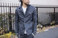 画像13: incarnation / インカネーション / 11882-41252 COTTON93% RUBBER5% ELASTANE2% JEAN JACKET O/P ARM UNLINED (13)