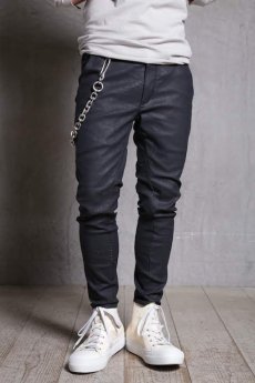 画像1: incarnation / インカネーション / 11882-6402 COTTON 93% RUBBER 5% ELASTANE 2% PANTS LONG DARTS SKINNY (1)