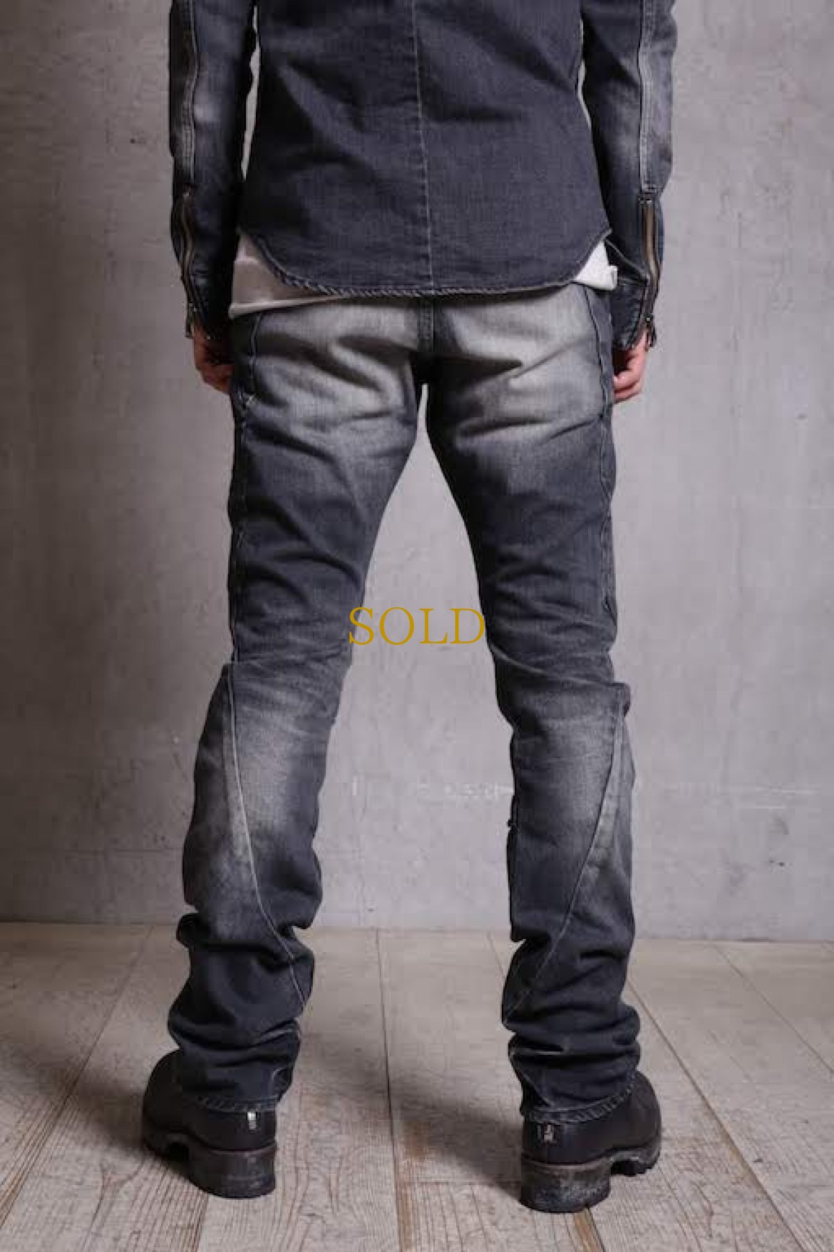 画像7: Thee OLD CIRCUS '' 1973 '' / 9125 / " Crazy Bunny " / 13.5oz ストレッチデニム Rot-9 パンツ (7)