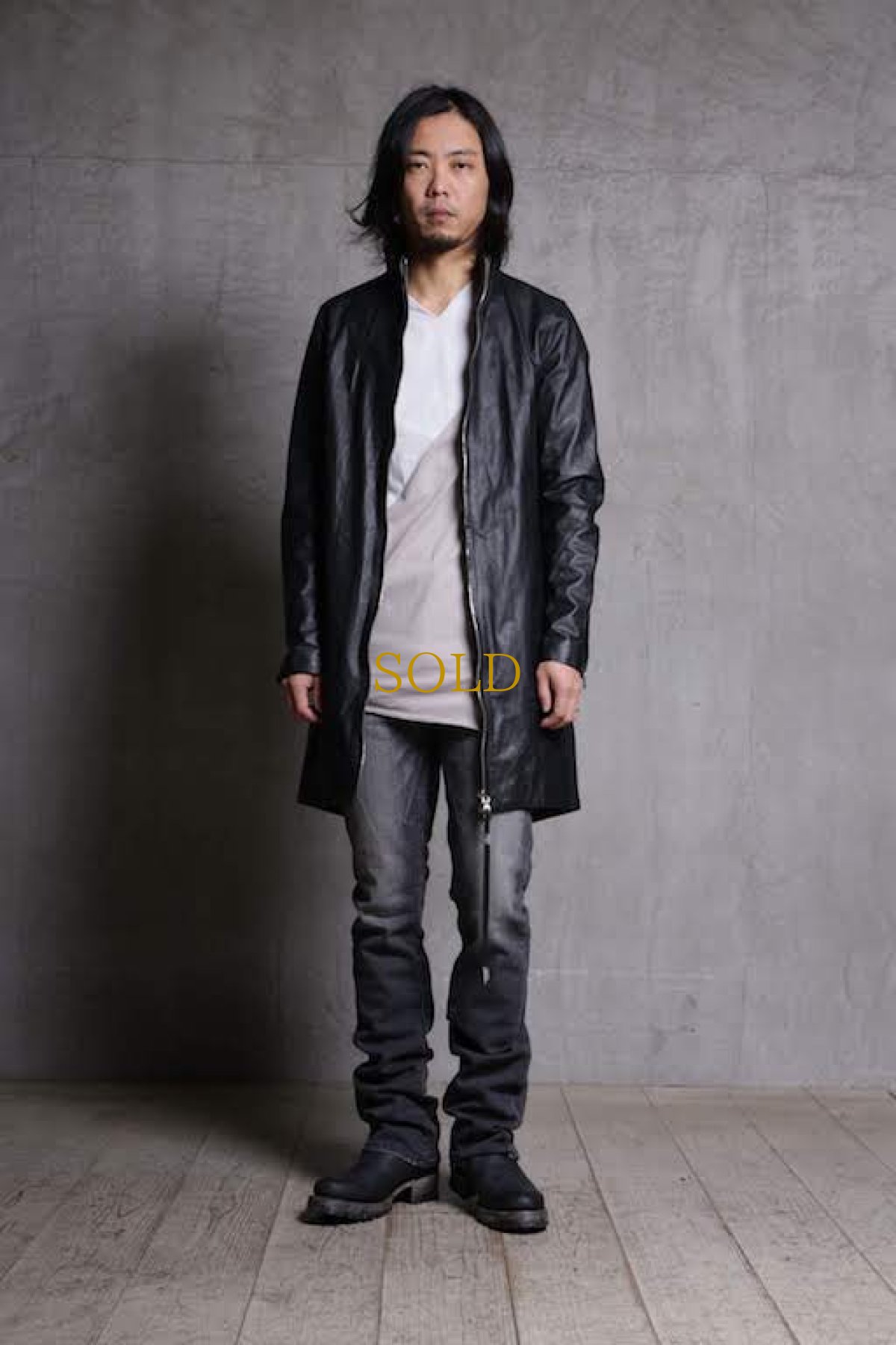 画像14: Thee OLD CIRCUS '' 1973 '' / CB-911 / " Black Sign " / イタリアンショルダーワンピースバックジップブーツ (14)