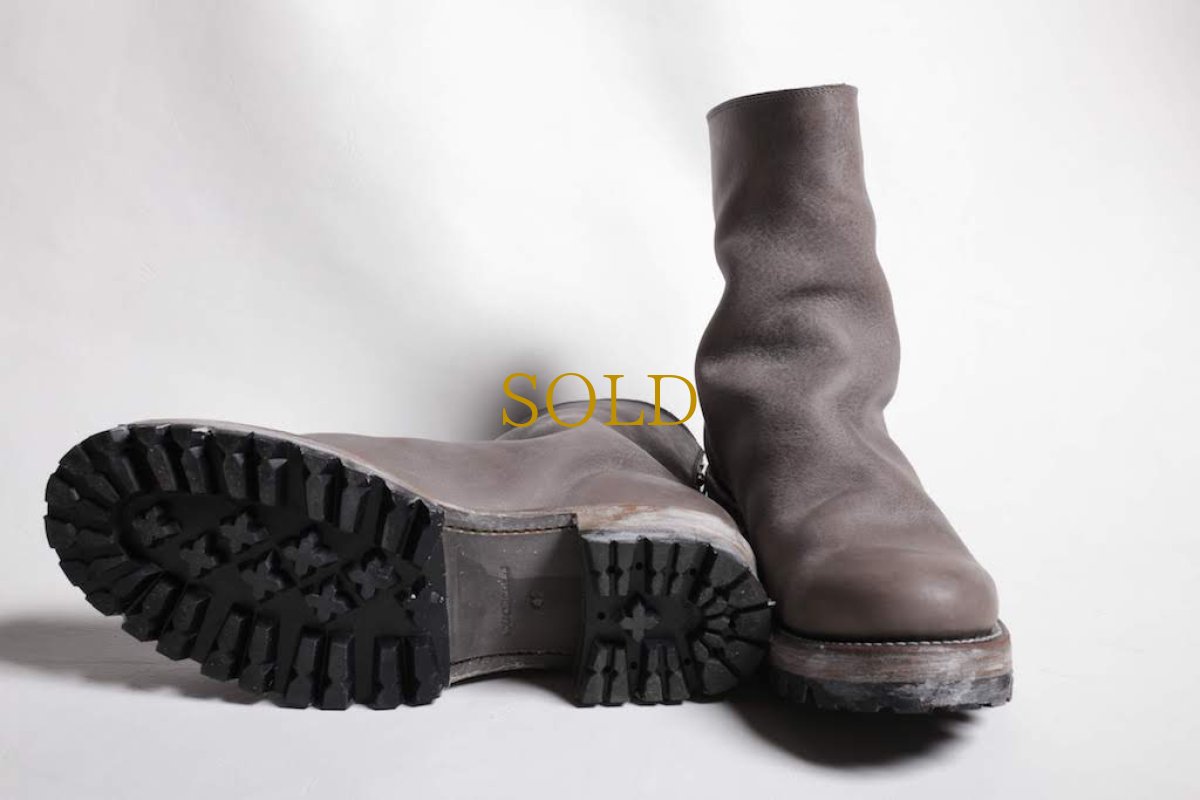 画像9: Thee OLD CIRCUS '' 1973 '' / CB-911 / " Black Sign " / イタリアンショルダーワンピースバックジップブーツ (9)