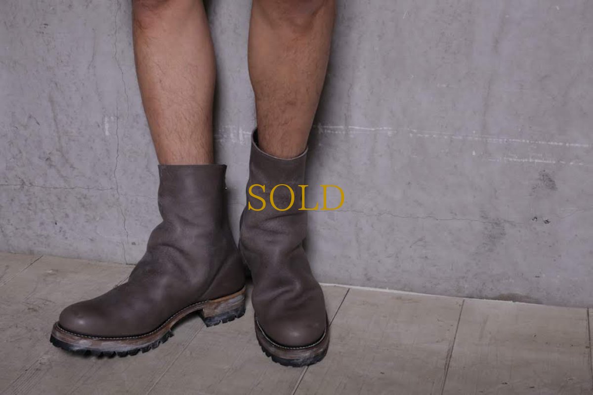 画像14: Thee OLD CIRCUS '' 1973 '' / CB-911 / " Black Sign " / イタリアンショルダーワンピースバックジップブーツ (14)