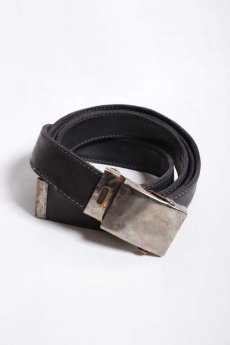 画像1: incarnation / インカネーション /  31811V-8777 HORSE LEATHER BELT GI SMALL  (1)