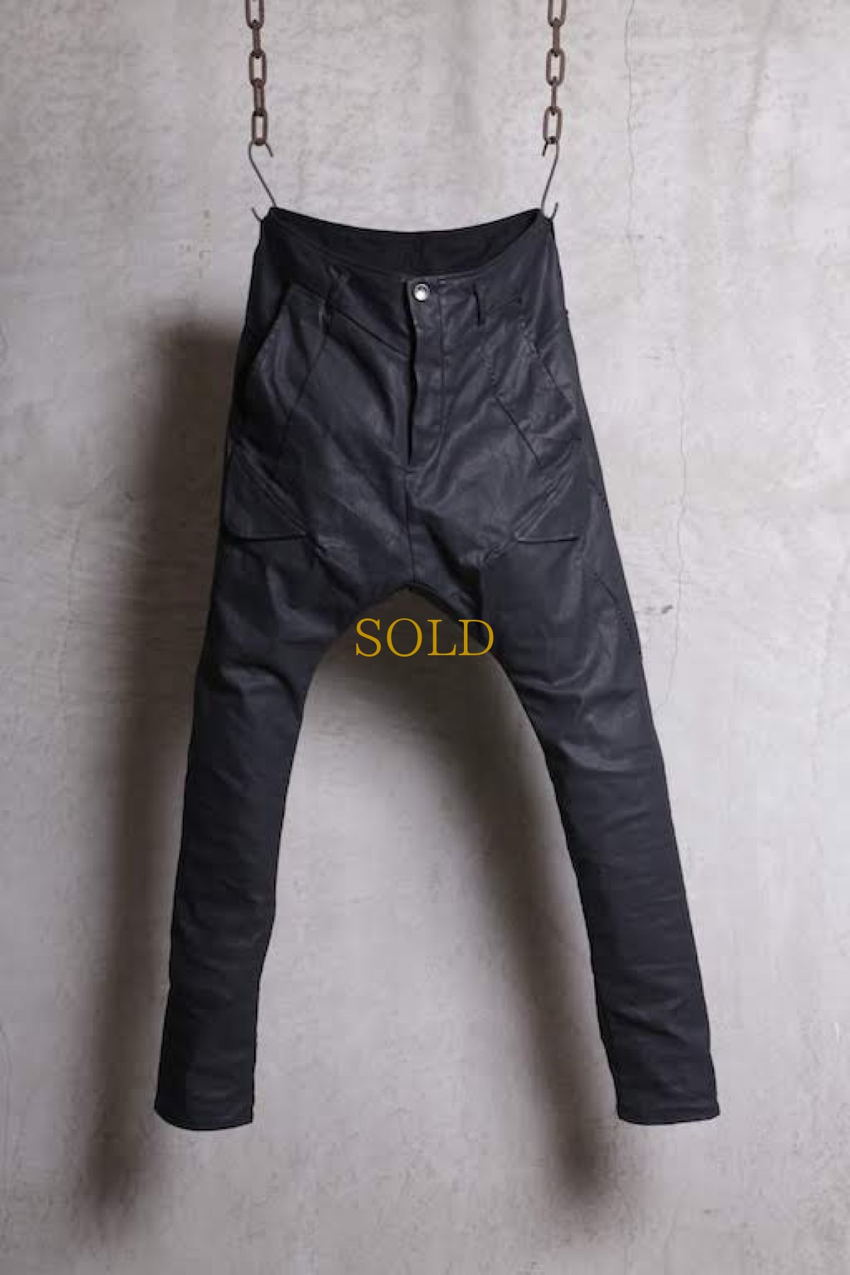 画像1: incarnation / インカネーション / 11882-6412 COTTON93% RUBBER5% ELASTANE2% PANTS SARROUEL CARGO (1)