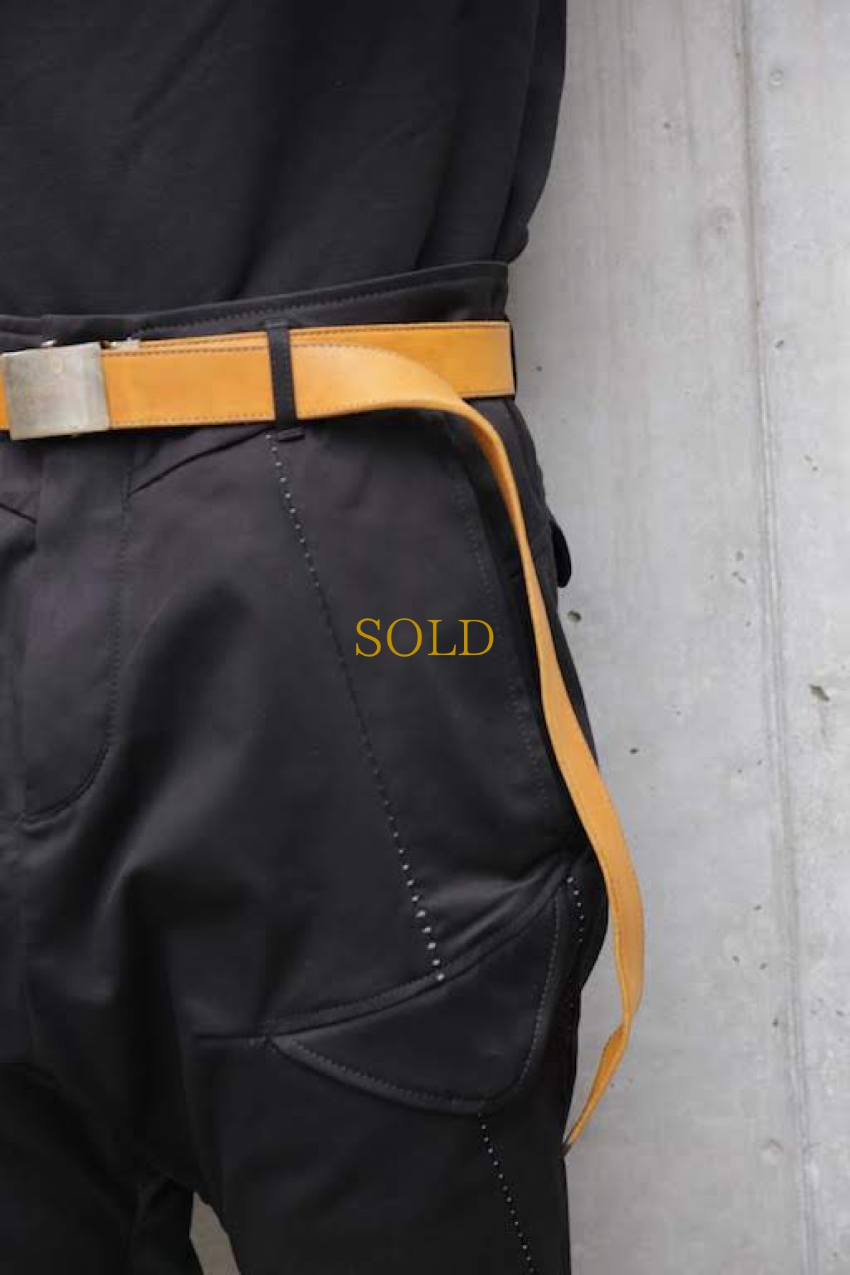 画像9: incarnation / インカネーション /  31811V-8777 HORSE LEATHER BELT GI SMALL  (9)