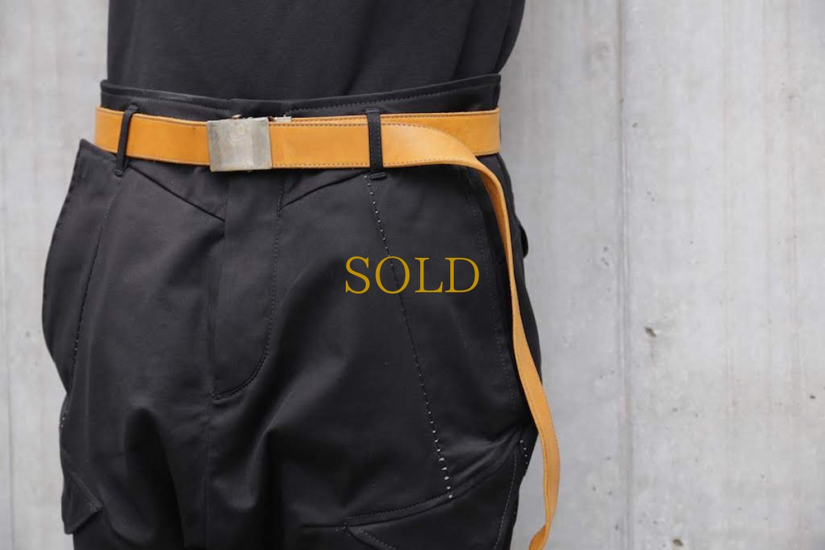 画像7: incarnation / インカネーション /  31811V-8777 HORSE LEATHER BELT GI SMALL  (7)