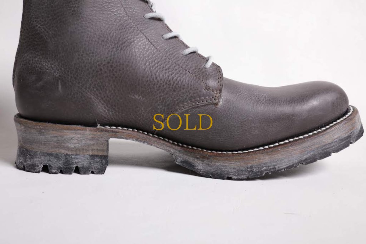 画像7: Thee OLD CIRCUS '' 1973 '' / CB-912 / " Black Neon " / リリィレザーレースアップバックジップブーツ (7)