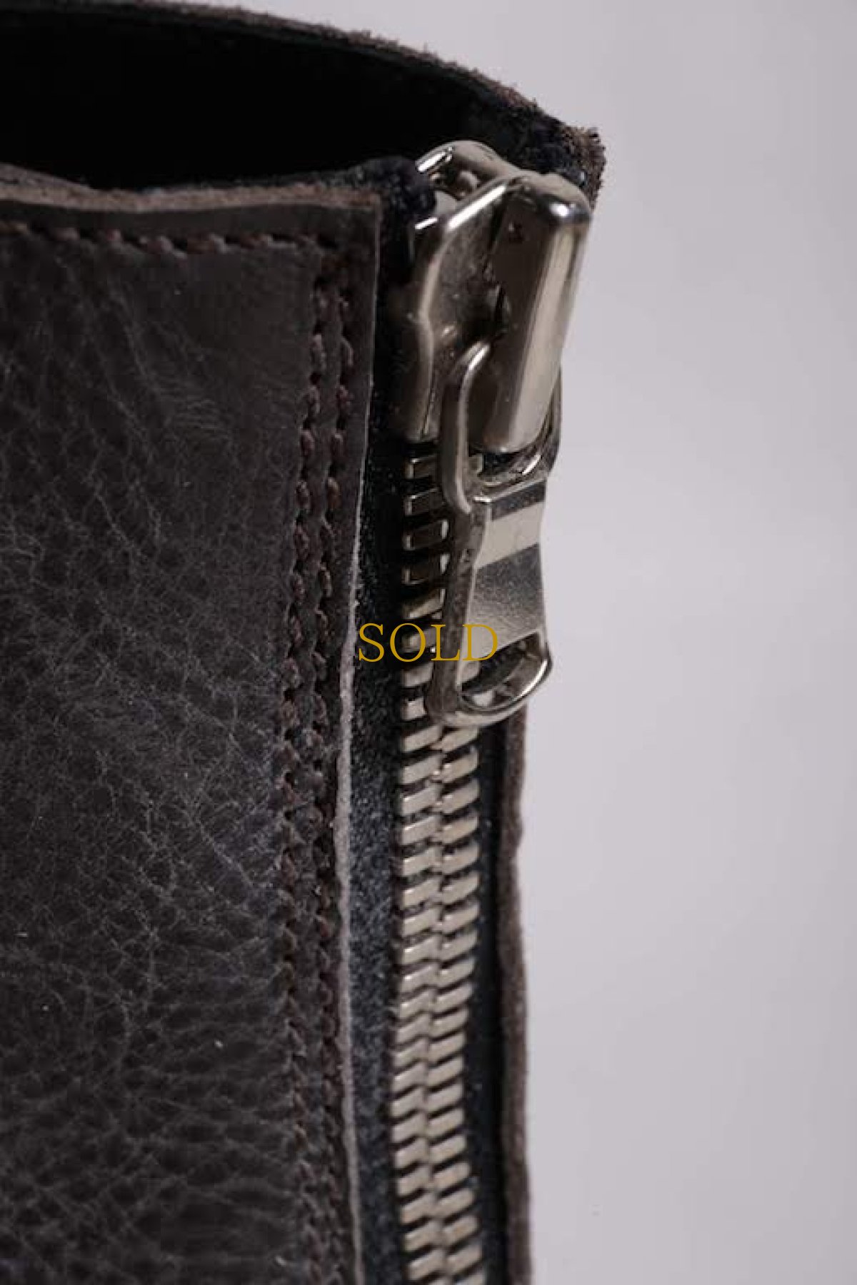 画像4: Thee OLD CIRCUS '' 1973 '' / CB-912 / " Black Neon " / リリィレザーレースアップバックジップブーツ (4)