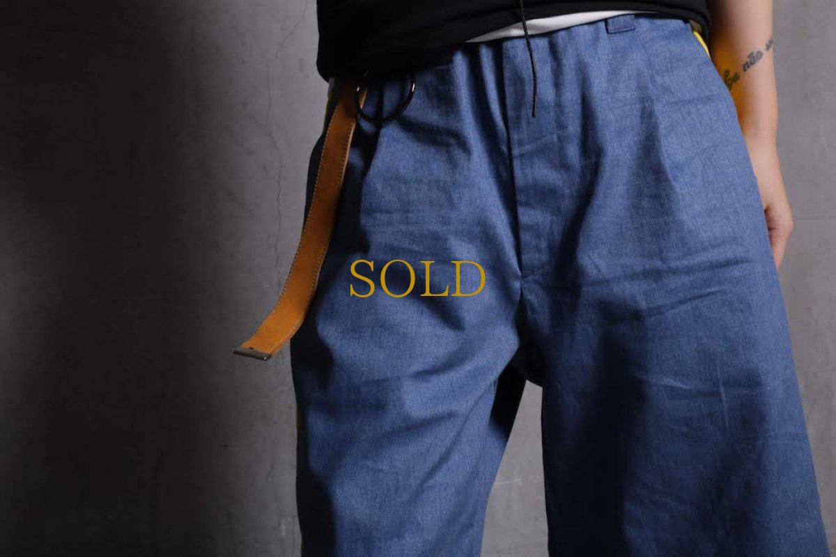 画像3: JUVENILE HALL ROLLCALL / ジュヴェナイルホールロールコール / 1263 / BONTAGE SIDE LINE WIDE HALF PANTS  (3)