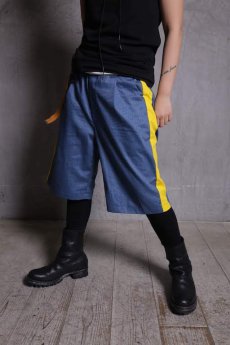 画像10: JUVENILE HALL ROLLCALL / ジュヴェナイルホールロールコール / 1263 / BONTAGE SIDE LINE WIDE HALF PANTS  (10)