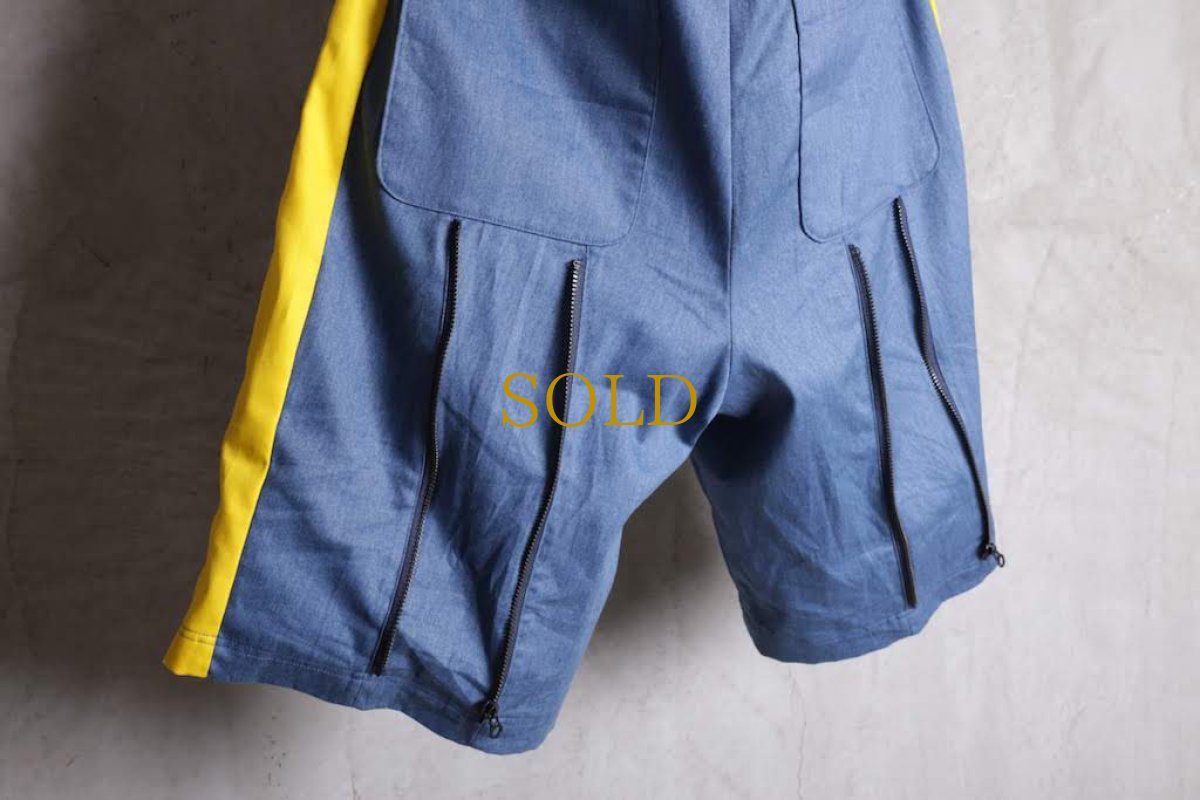 画像5: JUVENILE HALL ROLLCALL / ジュヴェナイルホールロールコール / 1263 / BONTAGE SIDE LINE WIDE HALF PANTS  (5)