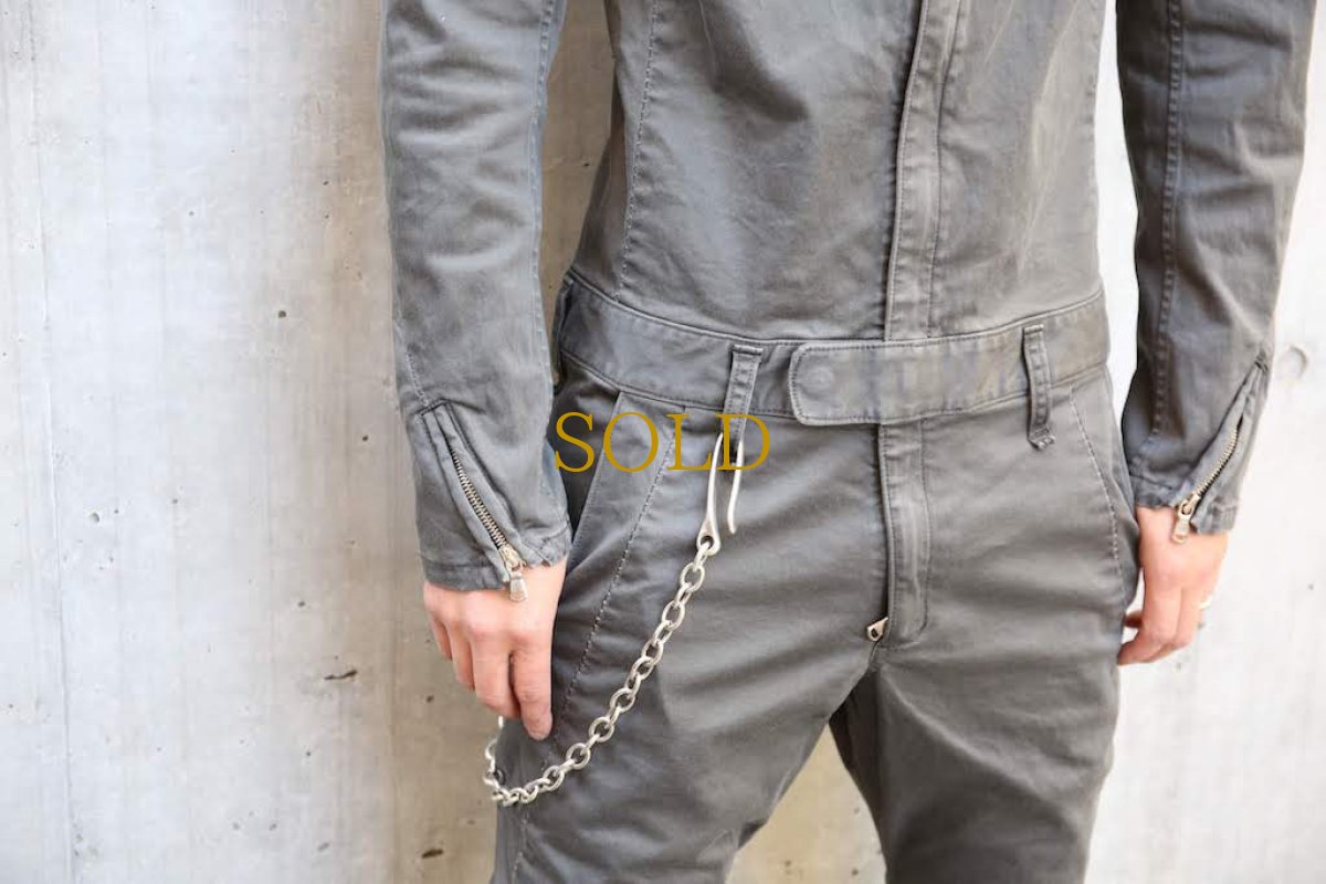 画像16: Thee OLD CIRCUS '' 1973 '' / 9111 / " Violet Blue " / 30/20 ストレッチサテン ディストーションジャンプスーツ (16)