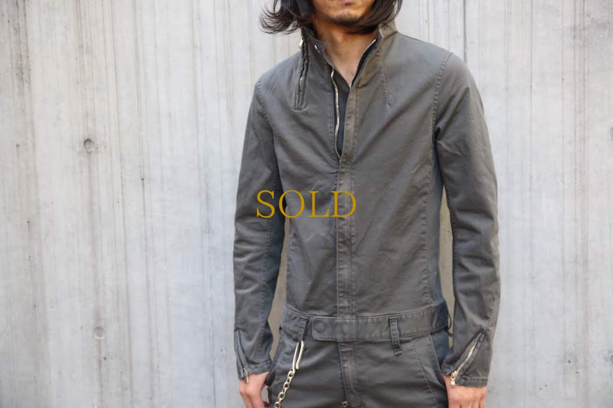 画像15: Thee OLD CIRCUS '' 1973 '' / 9111 / " Violet Blue " / 30/20 ストレッチサテン ディストーションジャンプスーツ (15)