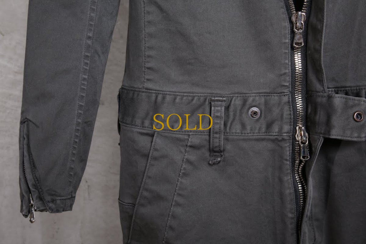 画像8: Thee OLD CIRCUS '' 1973 '' / 9111 / " Violet Blue " / 30/20 ストレッチサテン ディストーションジャンプスーツ (8)