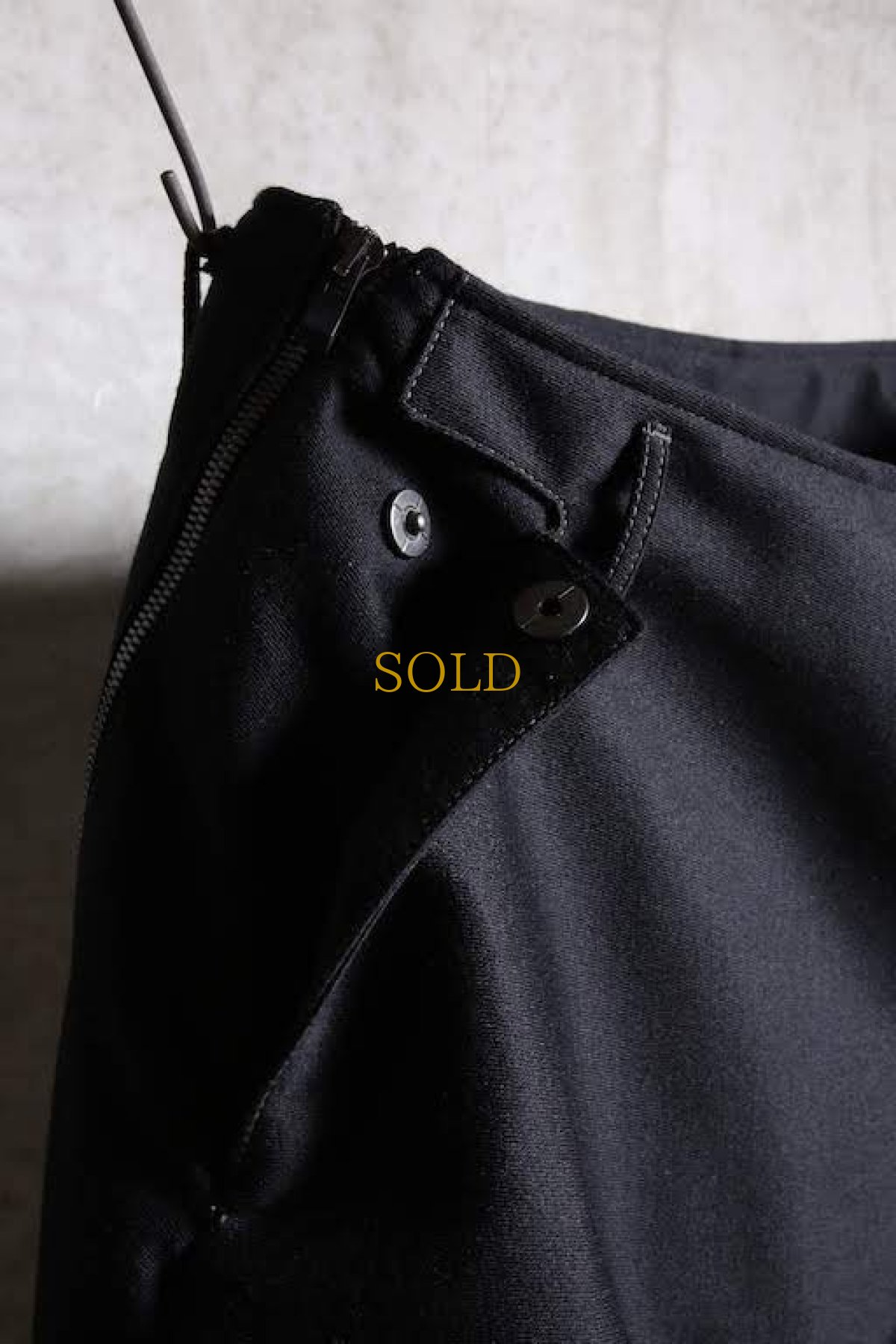 画像9: Linea_f by incarnation / インカネーション リネアエフ / MMXIX-6460W / WOOL CROPPED FLAT PANTS (9)