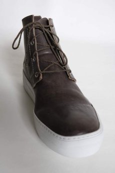 画像8: Linea_f by incarnation / インカネーション リネアエフ / MMXIX-7695 HORSE CORDVAN 4HOLE SNEAKER (8)