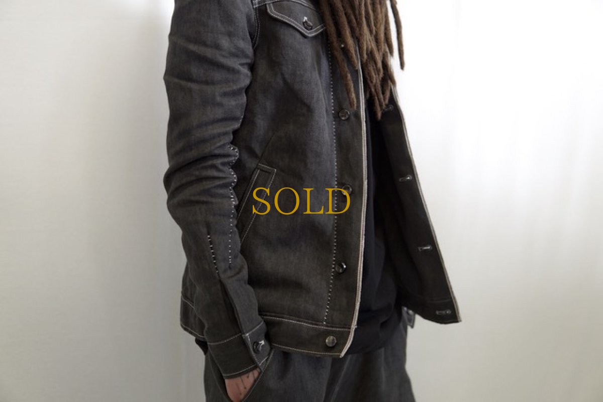 画像3: Linea_f by incarnation / インカネーション リネアエフ / MMXIX-V-41250C SELVEDGE JEAN JACKET (3)