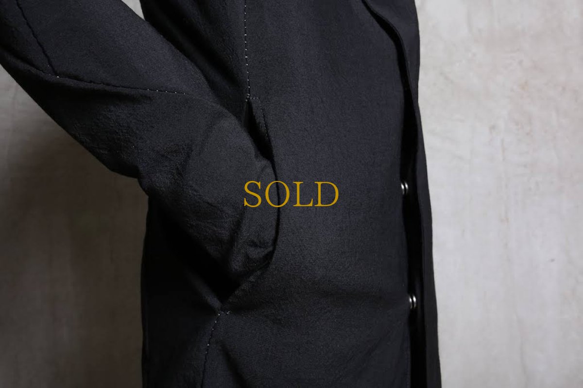 画像10: Linea_f by incarnation / インカネーション リネアエフ /MMXIX-V--5300 BAND COLLAR LONG SHIRTS COAT (10)