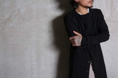 画像16: Linea_f by incarnation / インカネーション リネアエフ /MMXIX-V--5300 BAND COLLAR LONG SHIRTS COAT (16)