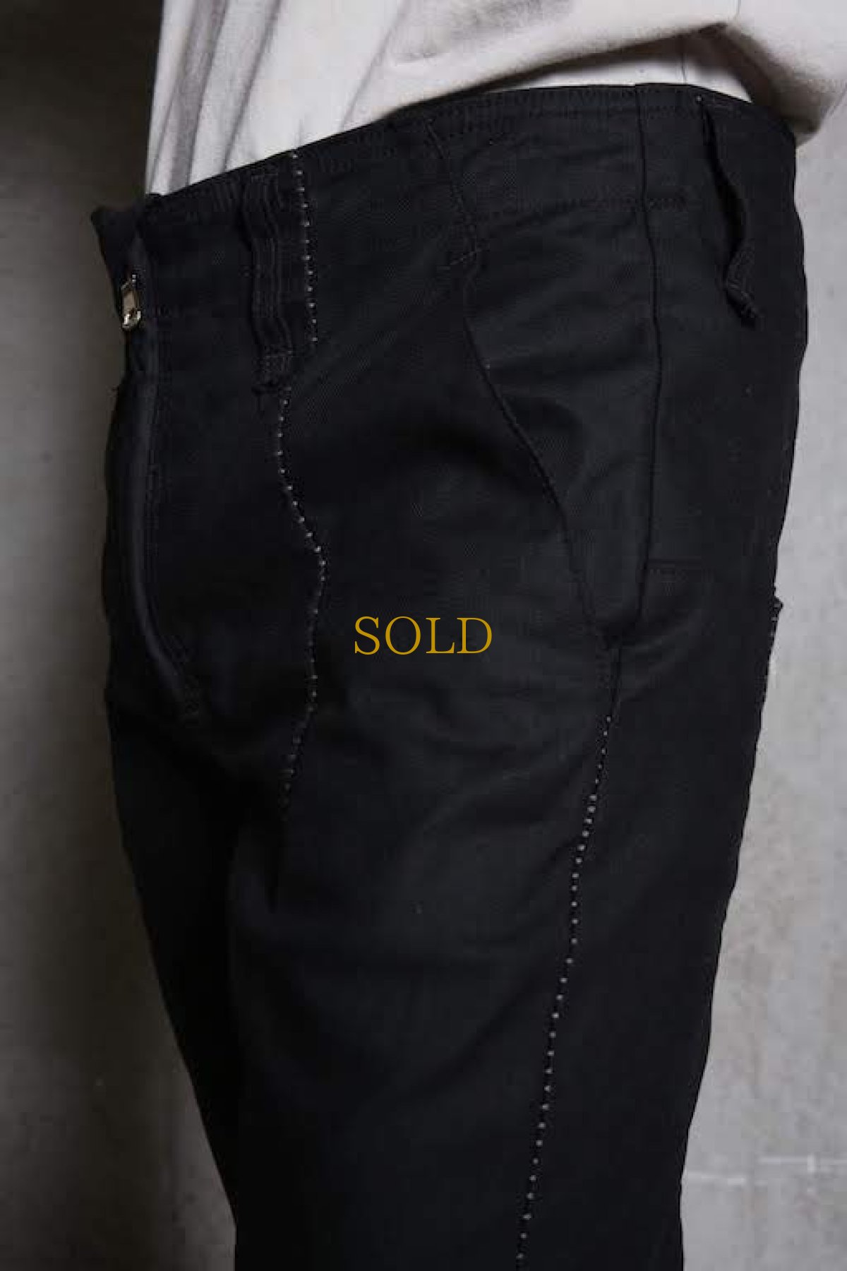 画像7: Thee OLD CIRCUS '' 1973 '' / 9122 / " Born Identity " / 12oz サージストレッチ スリムストレートパンツ (7)