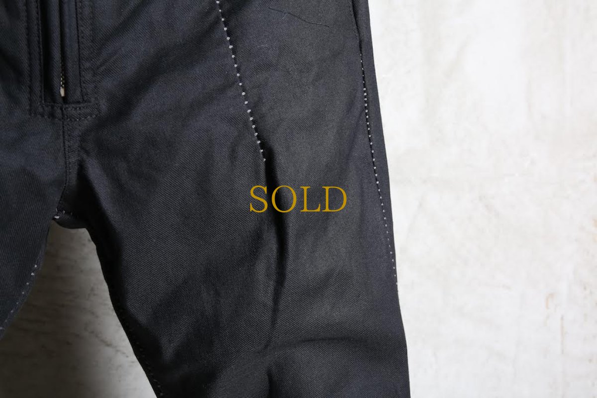 画像5: Thee OLD CIRCUS '' 1973 '' / 9122 / " Born Identity " / 12oz サージストレッチ スリムストレートパンツ (5)