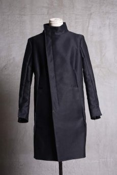 画像1: Linea_f by incarnation / インカネーション リネアエフ / MMXIX-V-5310 HIGH NECK BIAS LONG COAT (1)