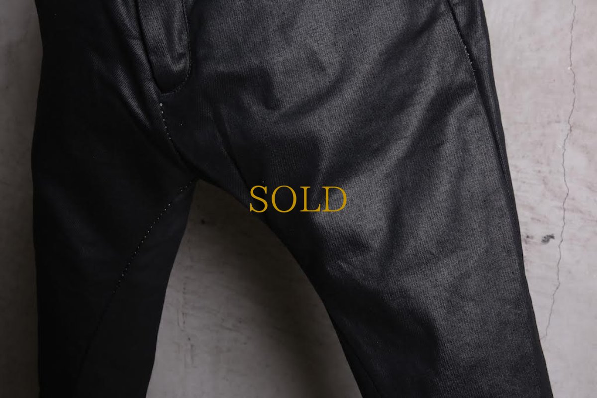 画像5: incarnation / インカネーション / 31981-6452 COTTON  ELASTANE DENIM LONG DARTS SARROUEL PANTS (5)