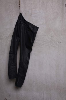 画像8: incarnation / インカネーション / 31981-6452 COTTON  ELASTANE DENIM LONG DARTS SARROUEL PANTS (8)