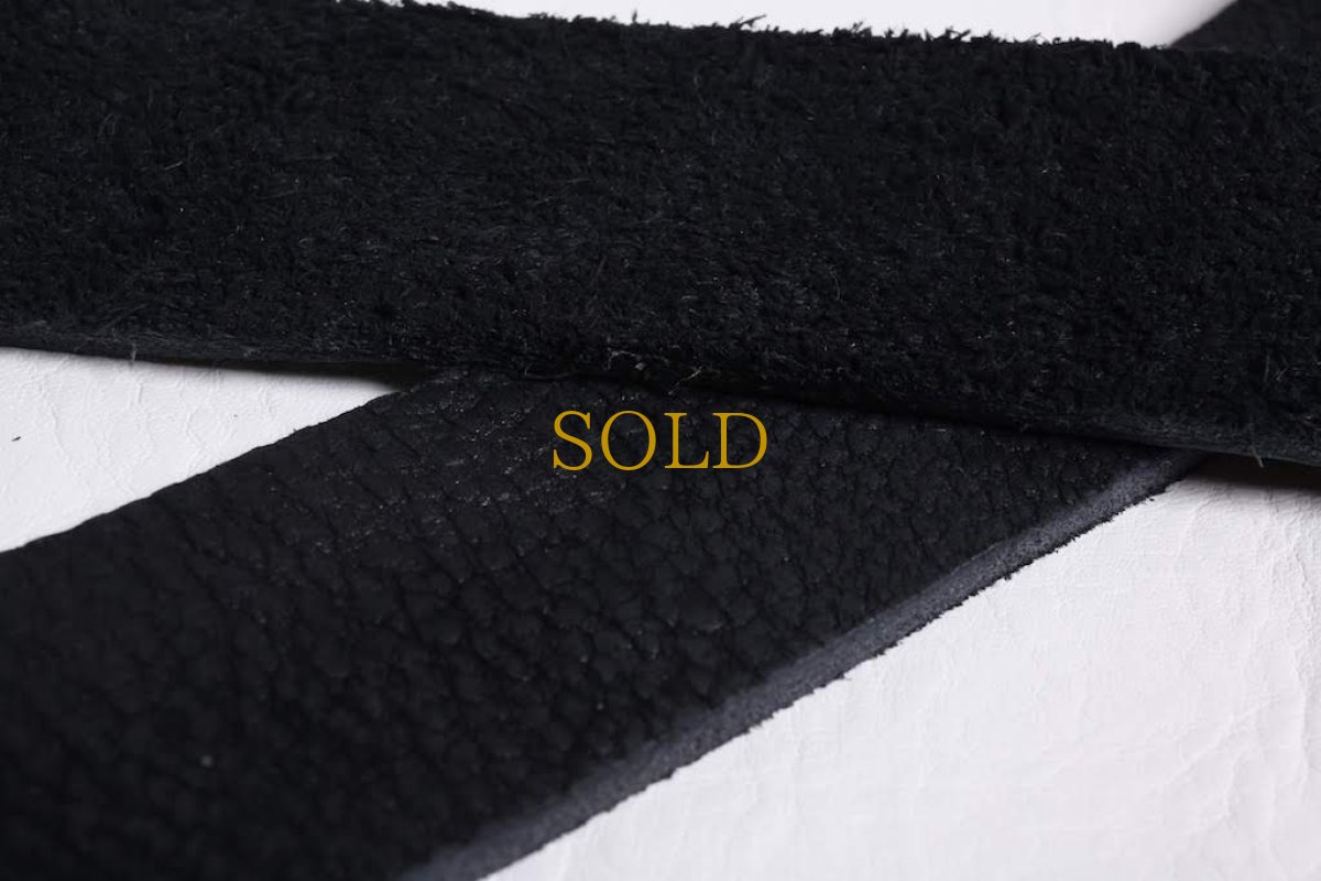 画像7: Thee OLD CIRCUS ''Old Number'' / 832 / Knock / ワイルドミンクレザー38mm バックル 10ホールベルト (7)