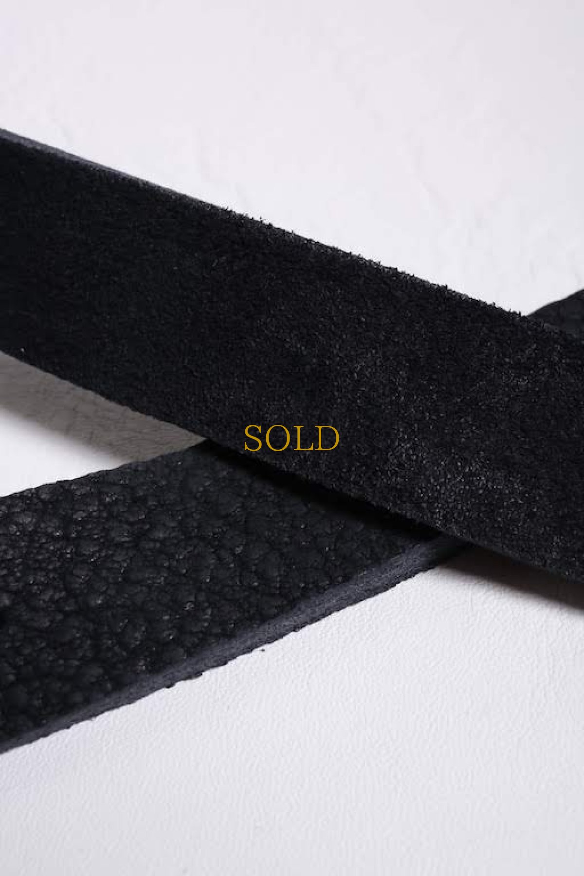 画像8: Thee OLD CIRCUS ''Old Number'' / 833 / Unlink / ワイルドミンクレザー27mm バックル 10ホールベルト (8)