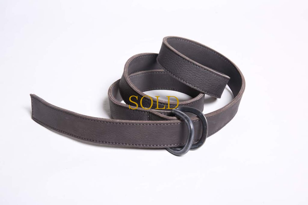 画像7: Thee OLD CIRCUS ''Old Number'' / 831 / By Far / リリィレザーセミワイズダブルフェイスダブルリングベルト (7)