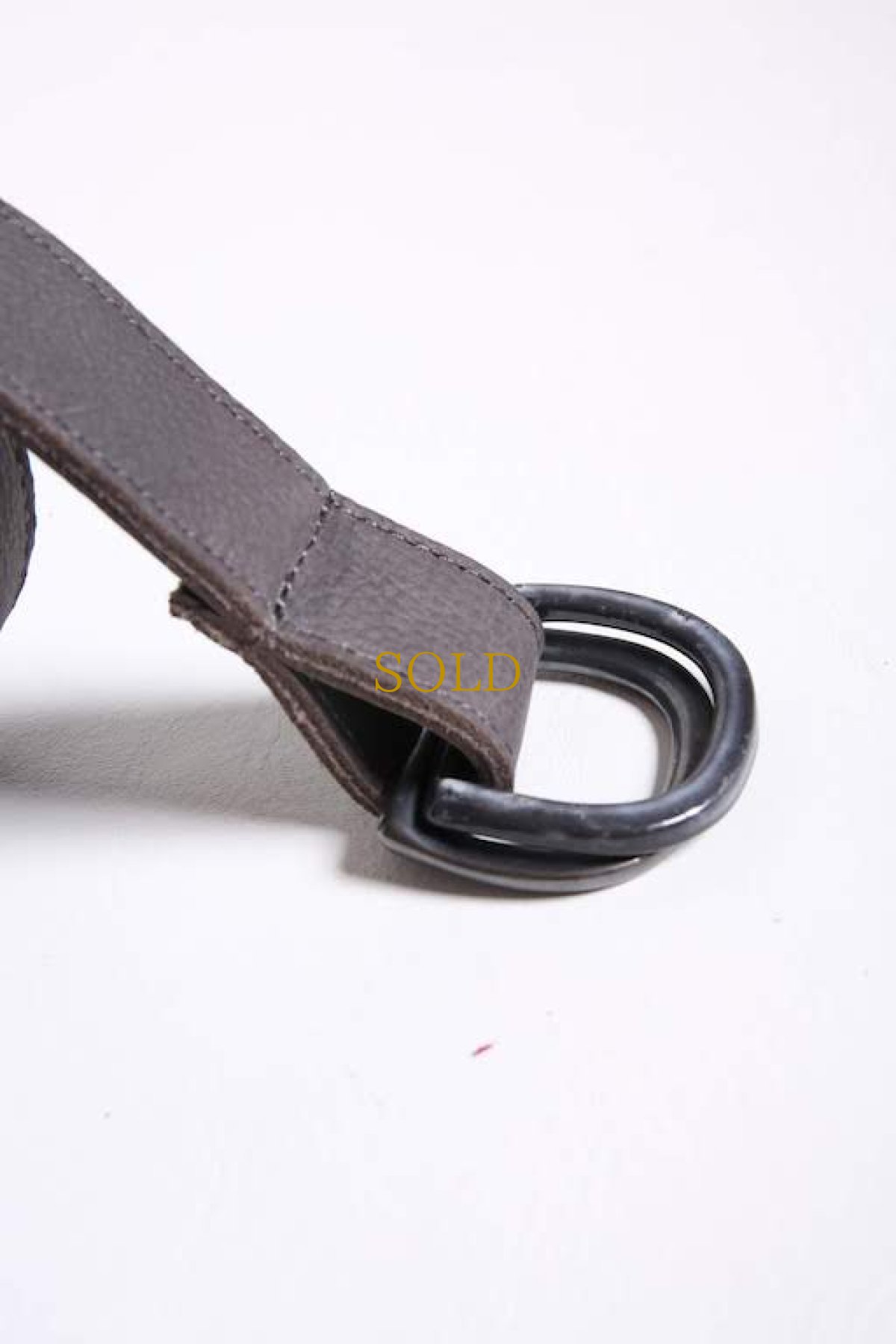 画像4: Thee OLD CIRCUS ''Old Number'' / 831 / By Far / リリィレザーセミワイズダブルフェイスダブルリングベルト (4)