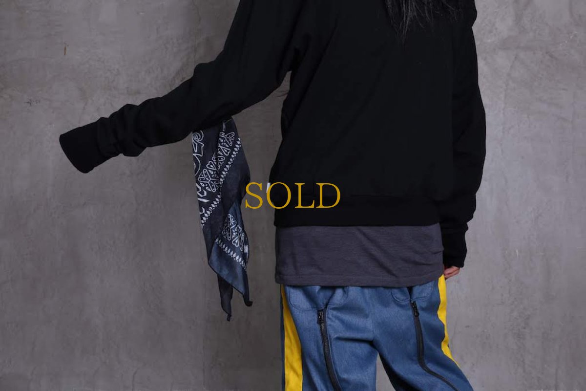 画像7: JUVENILE HALL ROLLCALL / ジュヴェナイルホールロールコール / 1368 / MOCK NECK BANDANA SLEEVE CUTSAWN (7)