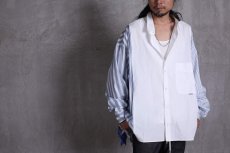 画像15: JUVENILE HALL ROLLCALL / ジュヴェナイルホールロールコール / 1340 / STRIPE SWITCHING BANDANA ARM SHIRTS   (15)