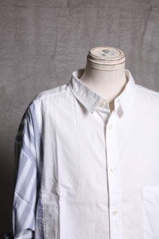 画像11: JUVENILE HALL ROLLCALL / ジュヴェナイルホールロールコール / 1340 / STRIPE SWITCHING BANDANA ARM SHIRTS   (11)